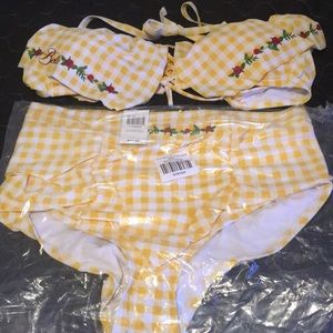 Hot Topic Belle 2 piece swimsuit